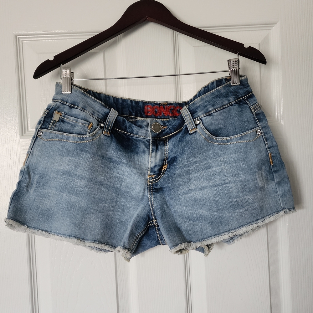 BONGO Light Blue Denim Jean Shorts